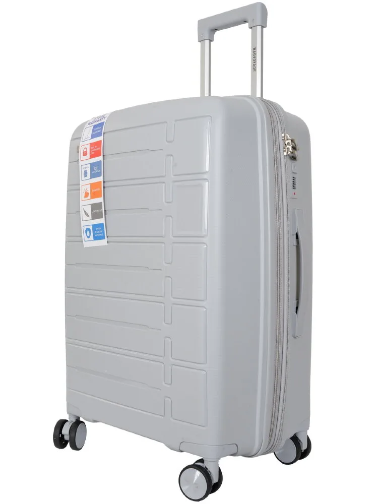 Чемодан Bagvoyage BV PP07-24 silver
