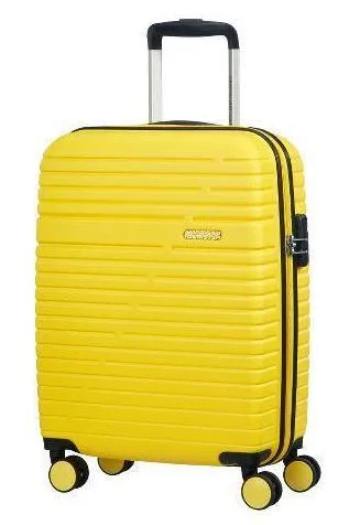 Чемодан American Tourister, АТЖёлтый — размер M